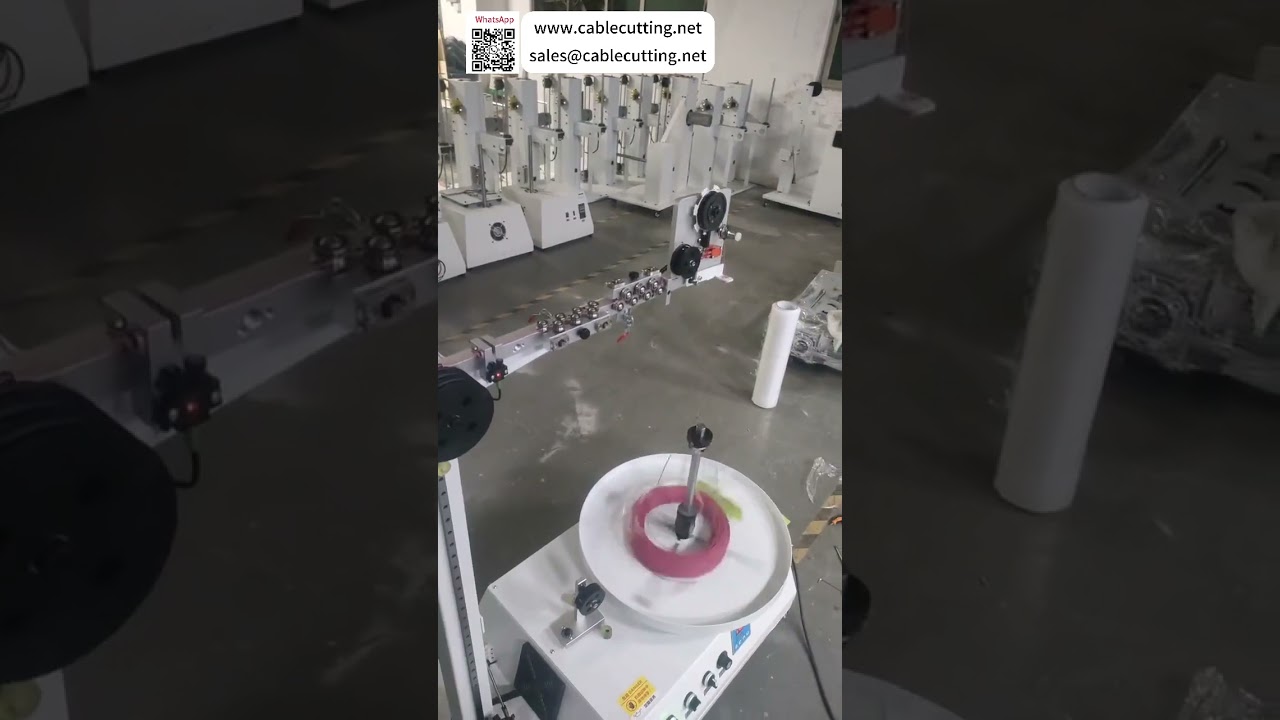 Máquina de Desenrolamento Automático com Velocidade Variável para Fios Ultrafinos Soltos - Versão Compacta