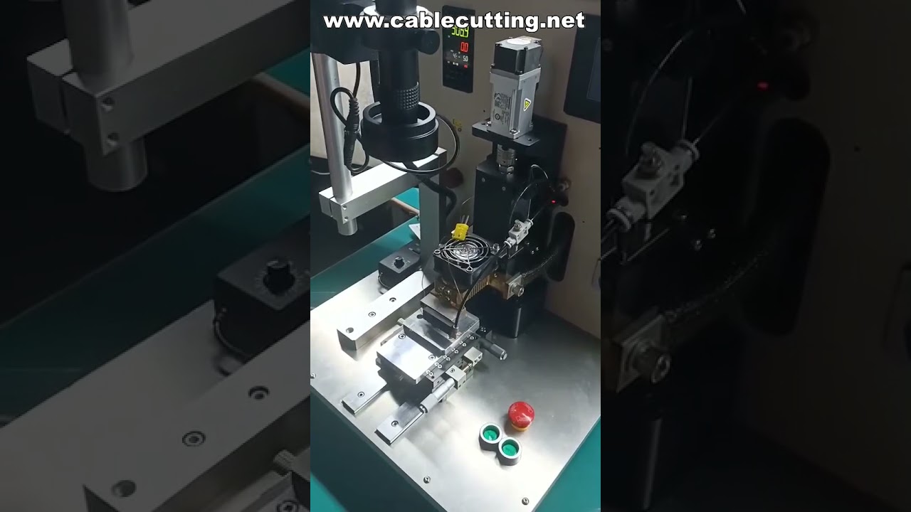 Saldatrice Servo e Hot Bar per Cavi Flessibili | Macchina per Saldatura di Precisione