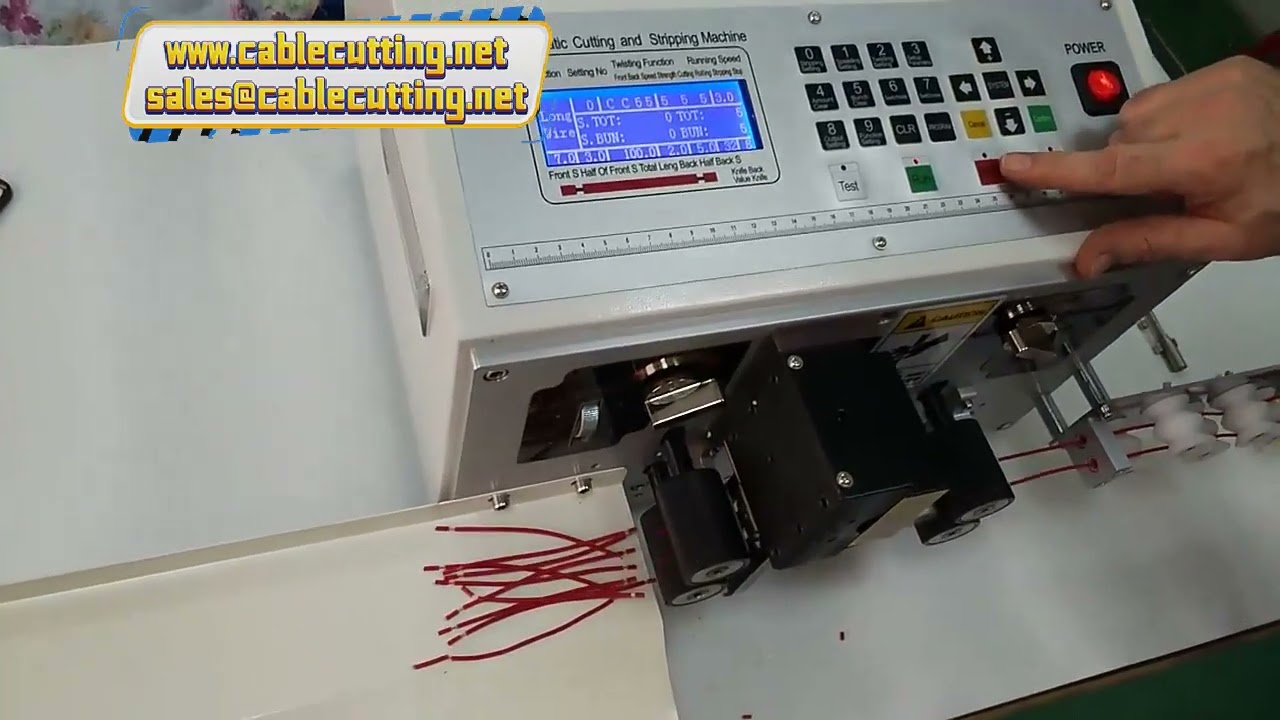 Macchina Tagliafili e Spellacavi per Cavi Rame 4mm - Ottimale per Fasci Elettrici
