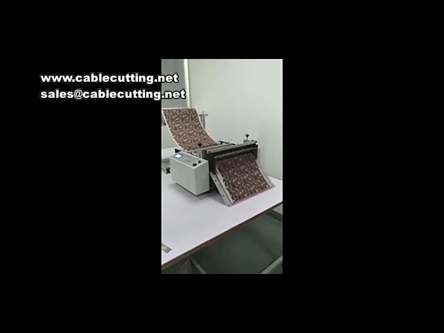 Automatic pc film cutting machine pc film cutting machine film cutting machine can cut a variety of