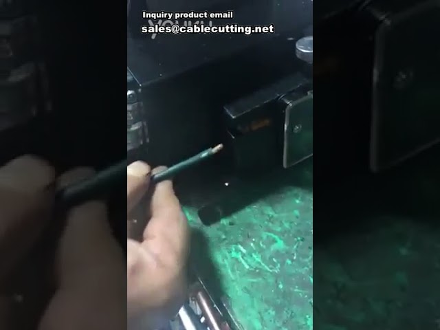 Macchina per spellatura e crimpatura cavi elettrici | Automazione di precisione