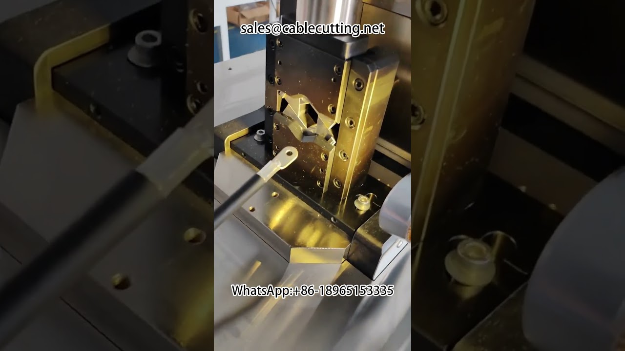 Macchina crimpatrice automatica per cablaggi: attrezzatura di precisione per lavorazione terminali