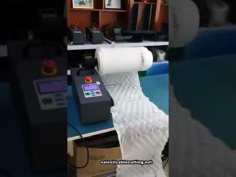 Macchina per cuscini d'aria Tripod: riempimento vuoti e produzione sacchetti su richiesta