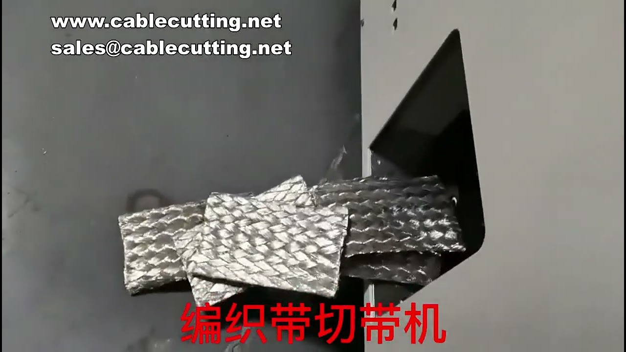 Macchina automatica per taglio tubi piatti, PVC, micro tubi e guaine termorestringenti