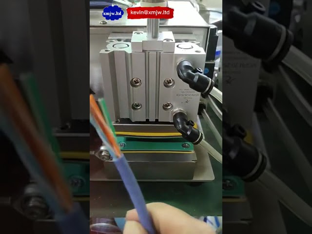 Macchina per sbrogliare e raddrizzare cavi di rete – Alta efficienza nella stiratura dei fili interni