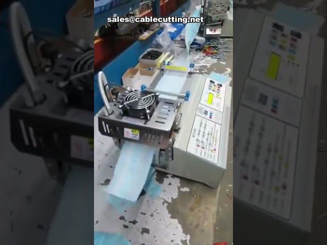 Macchina taglierina a caldo per corde e cinghie in poliestere - Modello semplice ed efficiente