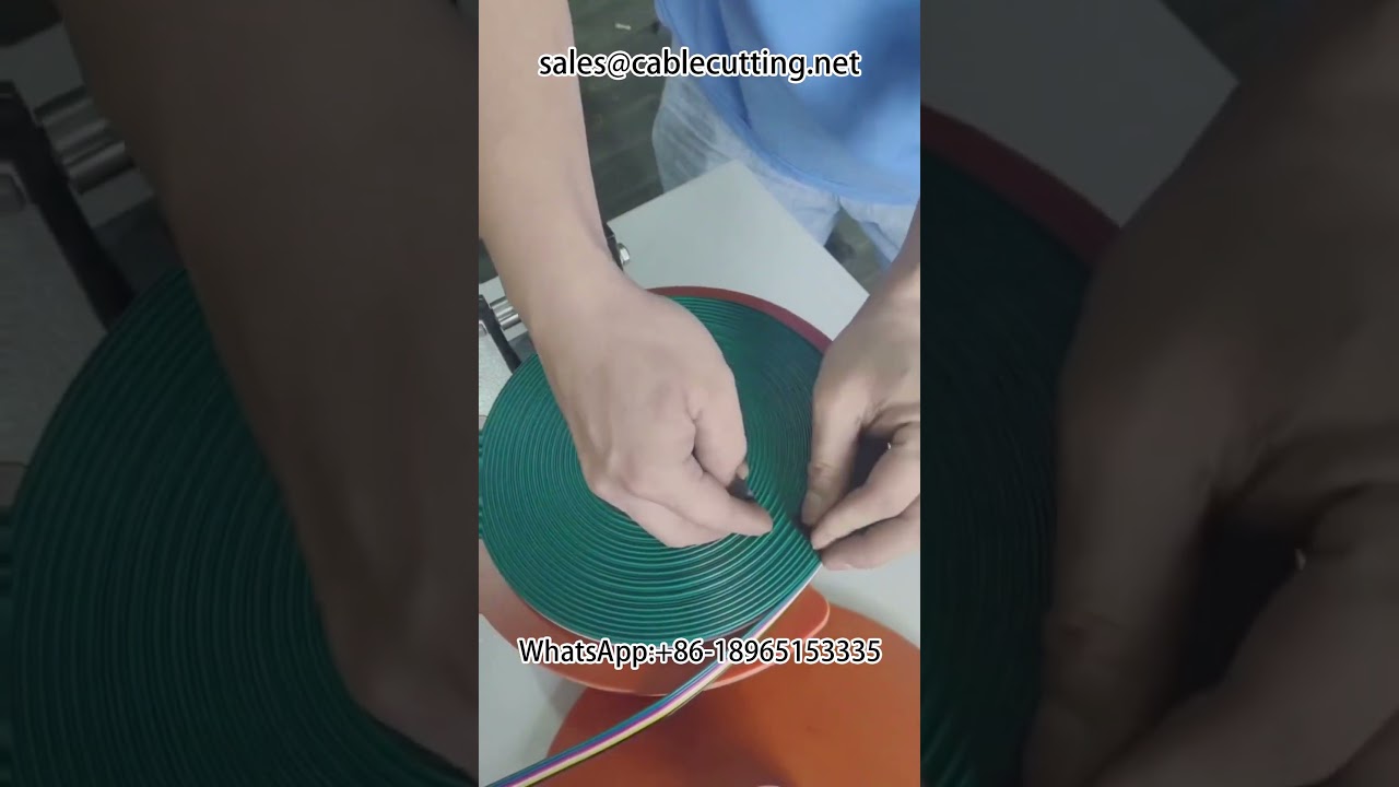 Macchina avvolgitrice per cavi piatti e HDMI | Avvolgimento automatico cavi di rete