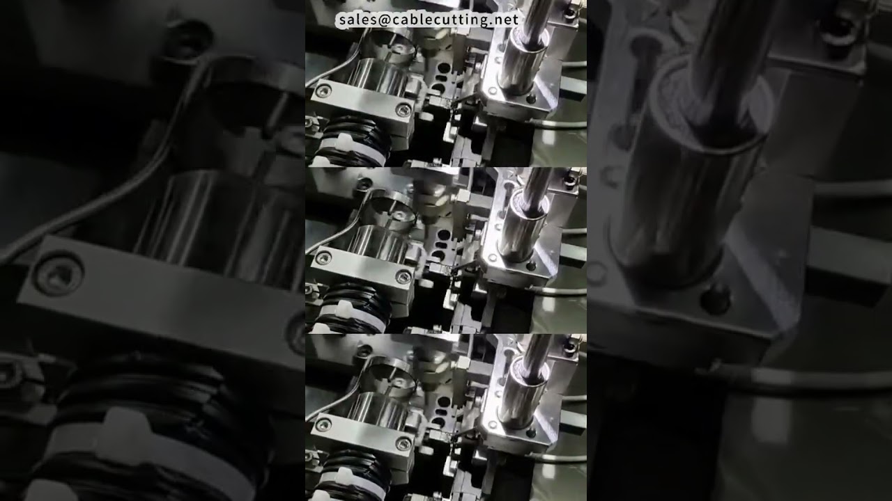 Macchina per saldatura automatica in azione in fabbrica
