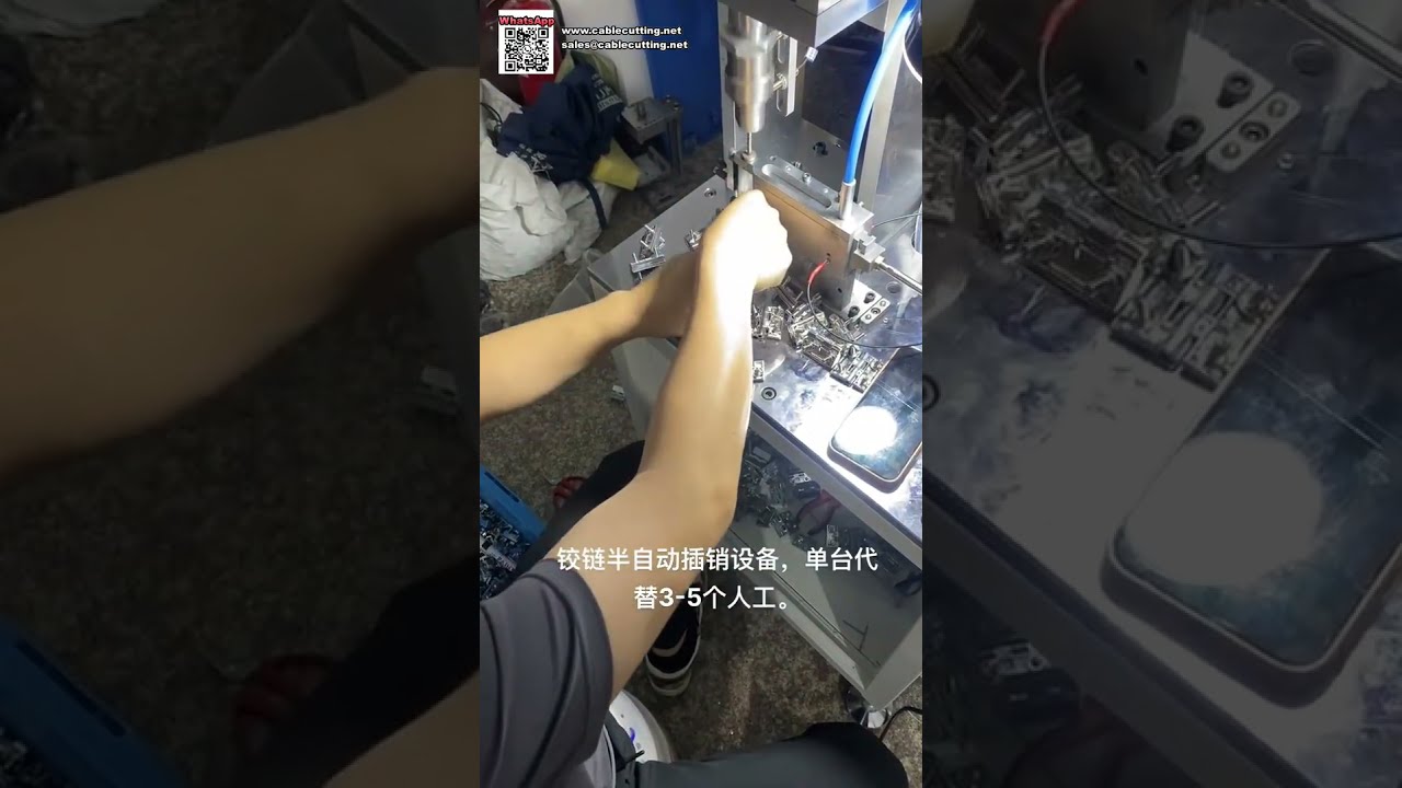 Macchina di assemblaggio automatica personalizzata e altamente stabile per cerniere e serrature hardware - Shorts