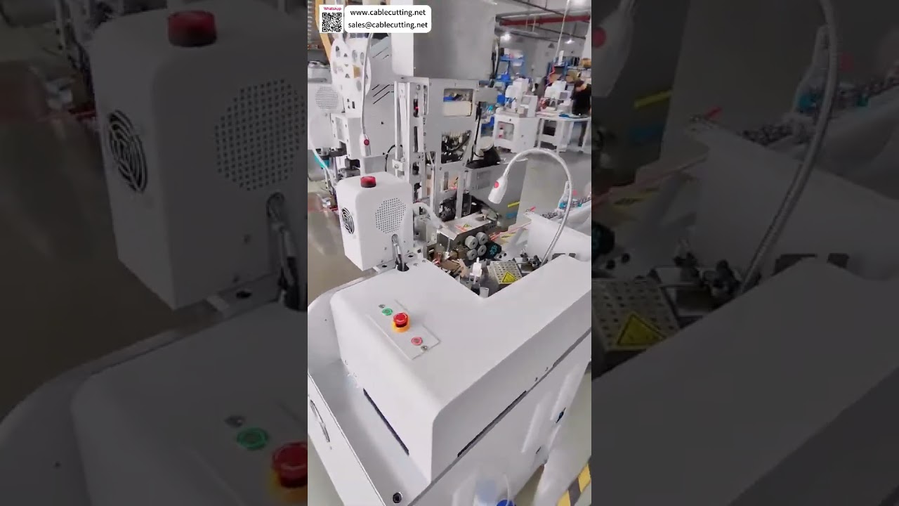 Macchina Automatica per Inserimento e Crimpatura di Guarnizioni Impermeabili su Cablaggi Auto