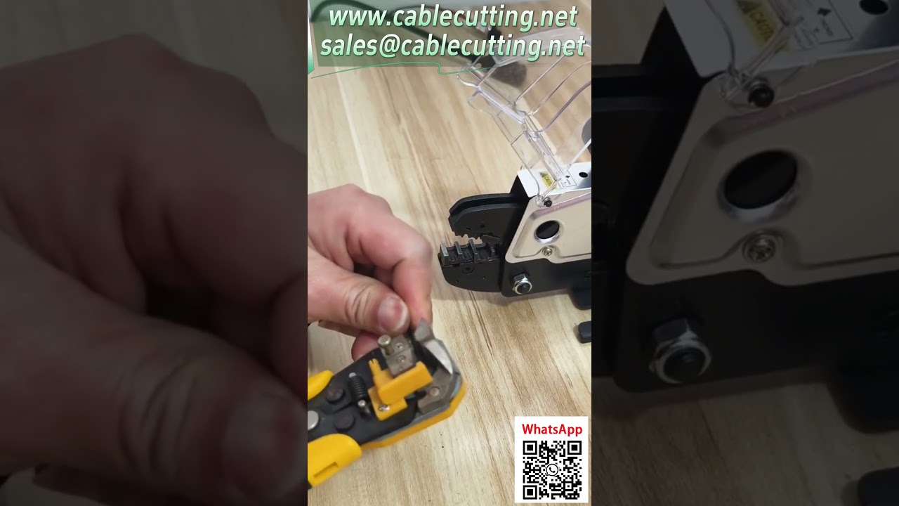 Macchina crimpatrice pneumatica multifunzione per terminali - Demo in fabbrica #automazione