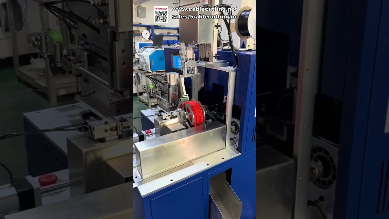 Macchina automatica per conteggio, taglio, avvolgimento e legatura fili - Automazione di precisione