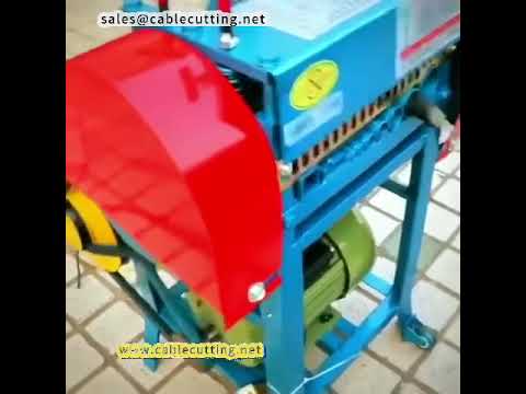 Macchina spellicciacavi automatica per riciclo rame da cavi domestici e industriali