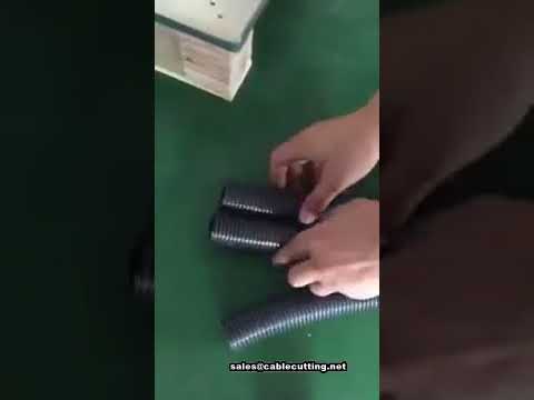 Tagliatubi Professionale per Tubi Corrugati Spessi e Split | Macchina di Taglio a Basso Costo
