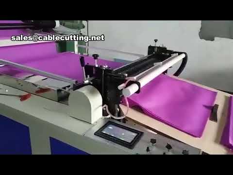 Macchina da taglio automatica computerizzata per carta kraft, TNT, cotone perla e film PVC