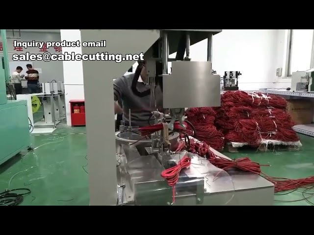 Macchina Avvolgitrice, Raggruppatrice e Legatrice per Cavi: Efficienza Industriale