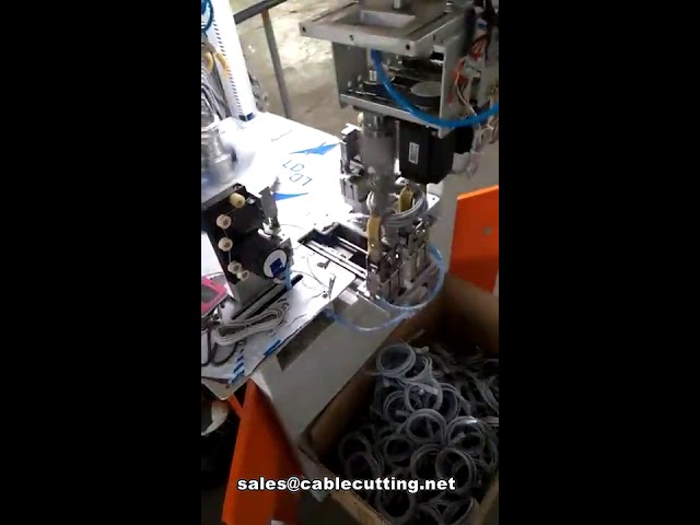 Macchina automatica per avvolgimento e fascettatura cavi elettrici – Legatura rapida e precisa
