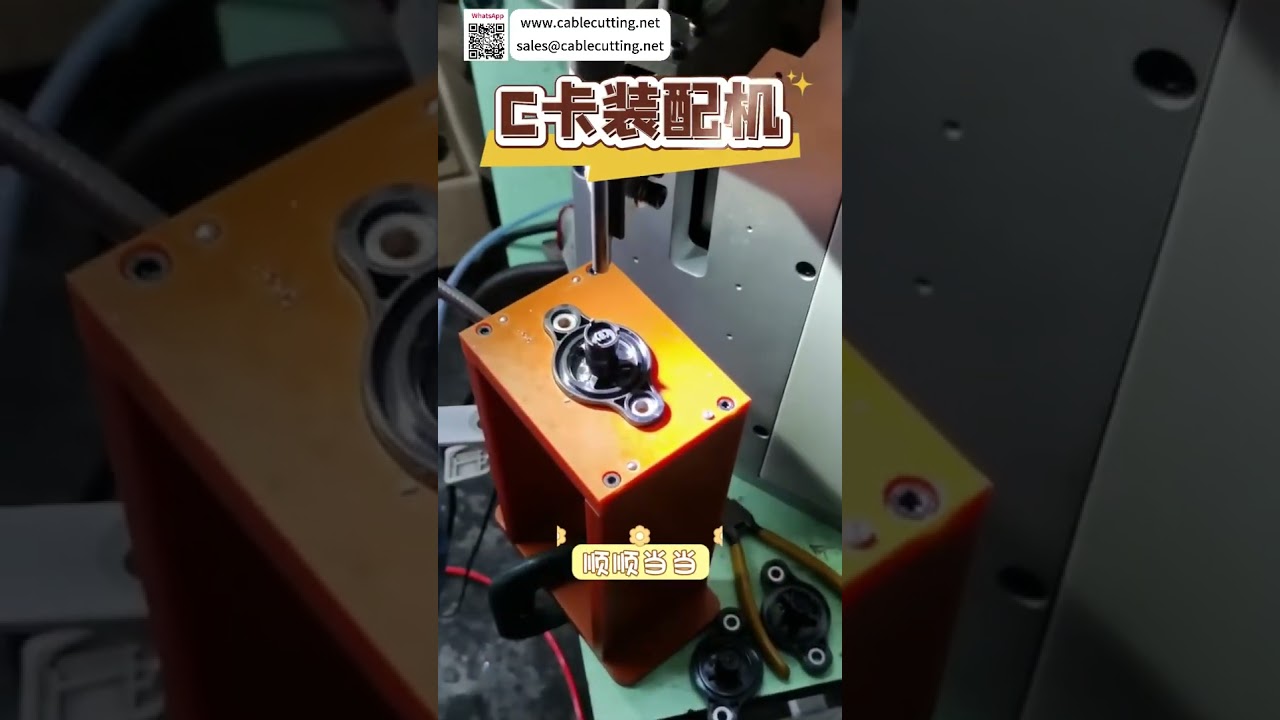 Macchina automatica per assemblaggio anelli C con braccio robotico ad alta precisione - Shorts
