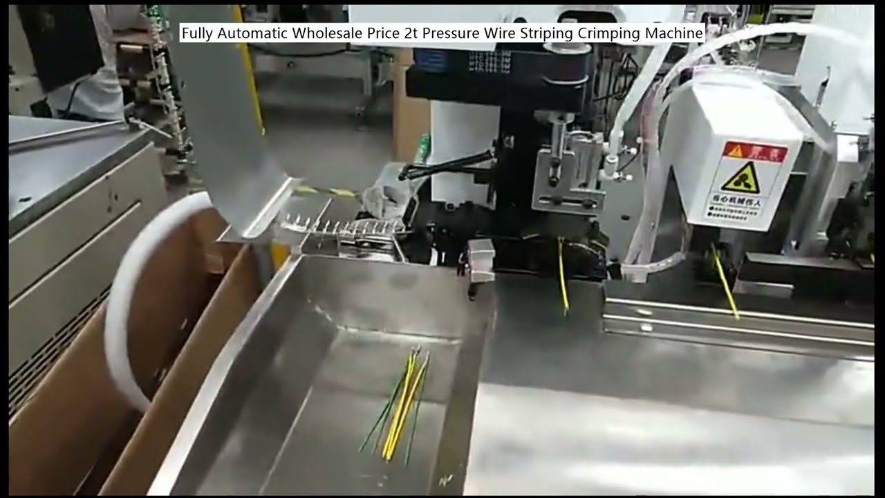 Macchina Crimpatrice e Spellacavi Automatica da 2t – Prezzo all'Ingrosso per Alta Produttività