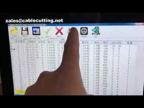 Macchina per Taglio Cavi Intelligente, Taglio Automatico per Cavi di Diverse Lunghezze, Macchina per Lavorazione Fili