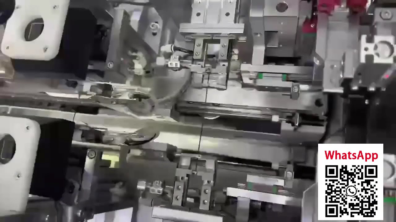 Macchina per Crimpatura e Inserimento Doppio per Cablaggi Elettronica di Consumo