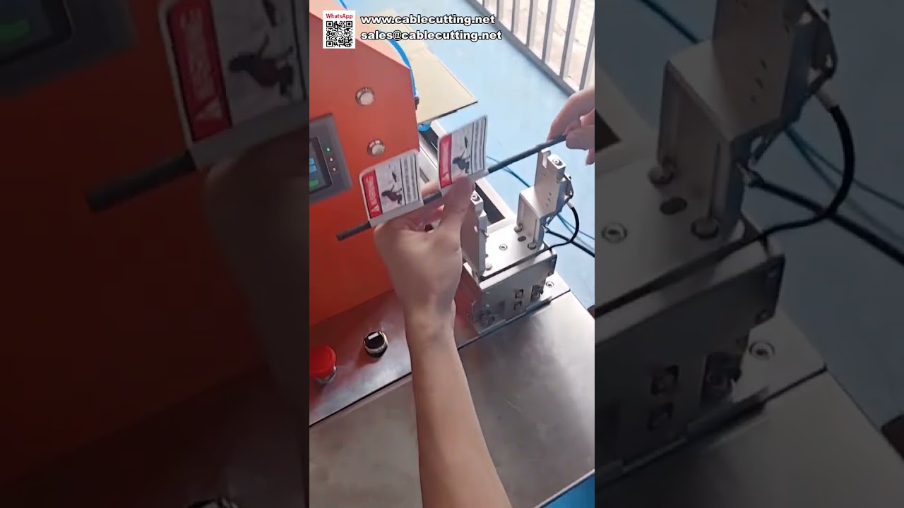 Macchina Etichettatrice Regolabile per Cavi con Piegatura Automatica | Applicatore Etichette Flessibile