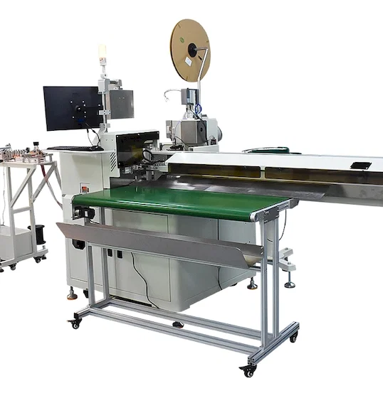 Macchina Automatica Gusci Spine Multifilo WPM-DPW - Macchina crimpatrice automatica per terminali