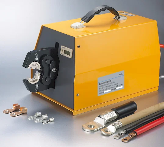 Crimpatrice Terminali Pneumatica WPM-300L - Utensili di crimpatura portatili