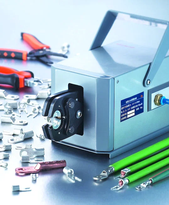 Crimpatrice Terminali Pneumatica WPM-50L - Utensili di crimpatura portatili